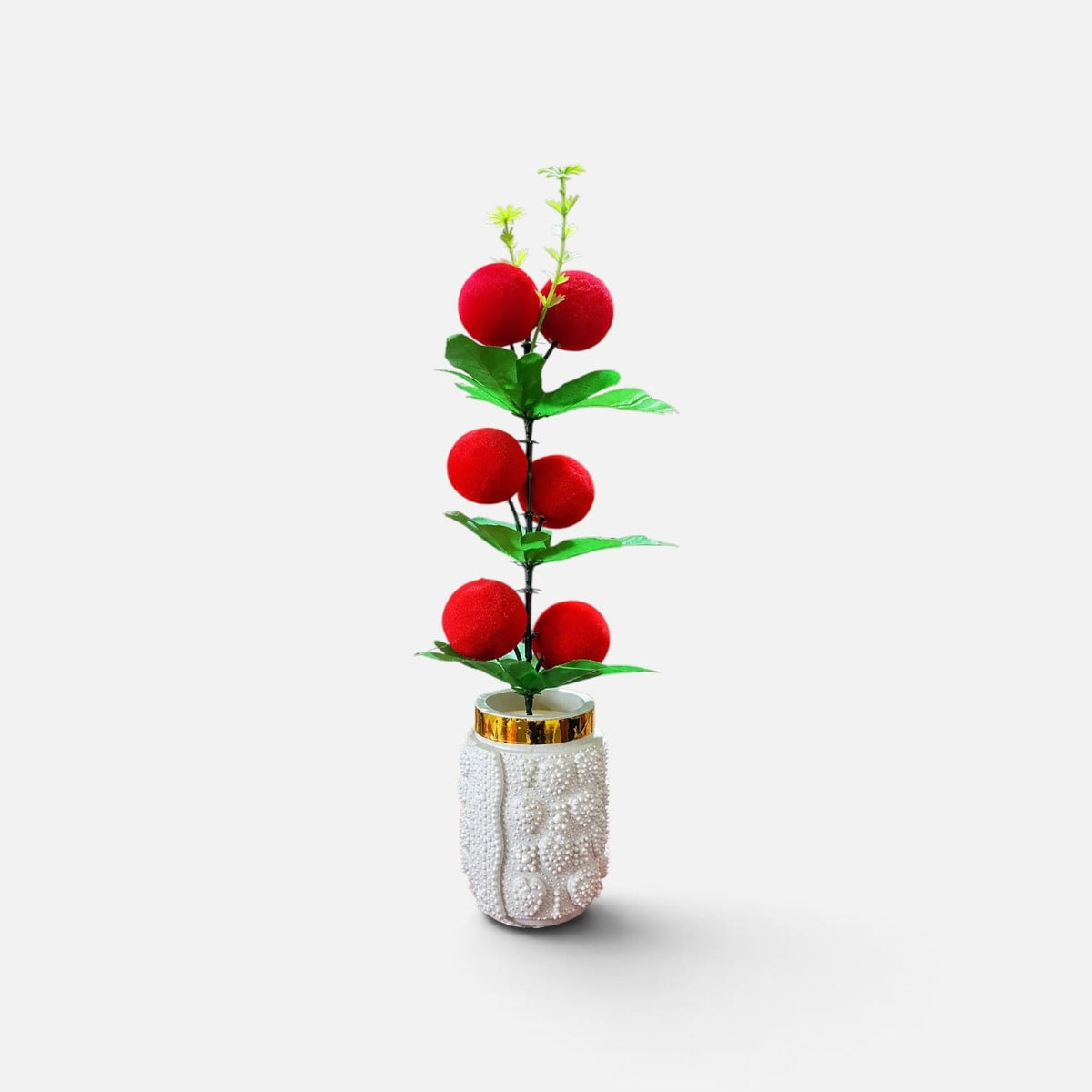 Ruby Berry Elegance Vase