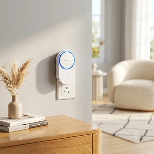 Wireless   Doorbell   –   4-Level   Volume   Control,   LED   Indicator   &   Easy   Installation