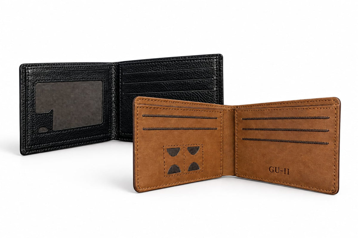 Original CUICKA Branded Wallet For Men x M Design Soft leather wallet for men